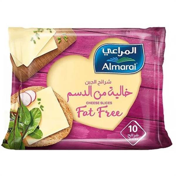 Almarai Cheese Slices (10 Slices) Fat Free Imported